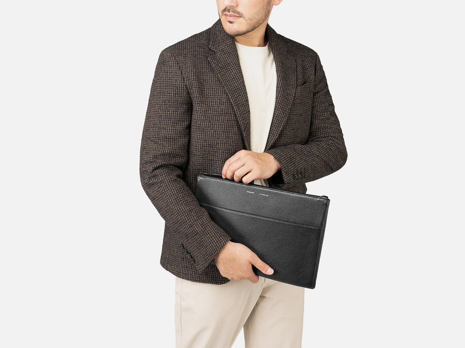 114 Leather Folio | Pebbled